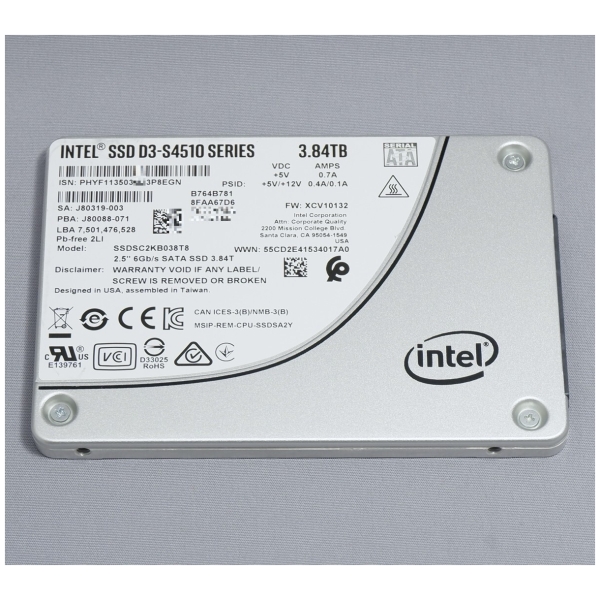 Intel D3-S4510 SSDSC2KB038T801 3.84 TB Intel D3-S4510 3,84 tb(aanbieding)